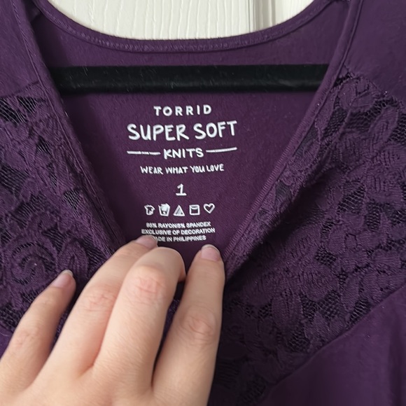 Torrid Super Soft Knit Top - Picture 4 of 4